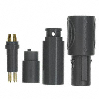 TE Connectivity AMP Connectors - 1877850-3 - PLUG 6POS 0 DEG GRY/GRY CABL 6.4
