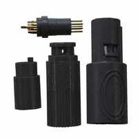 TE Connectivity AMP Connectors - 1877852-4 - PLUG 10POS 80DEG GRY/GRY CBL 6.4