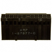 TE Connectivity AMP Connectors - 1-87977-0 - CONN HOUSING 24POS .100 POL DUAL