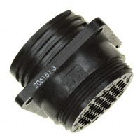 TE Connectivity AMP Connectors - 206151-3 - CONN RCPT HSNG MALE 37POS PNL MT