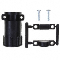 TE Connectivity AMP Connectors - 206358-1 - CONN BACKSHELL W/CLAMP SZ 11 BLK