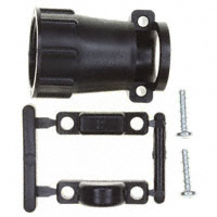 TE Connectivity AMP Connectors - 206966-1 - CONN BACKSHELL W/CLAMP SZ 13 BLK