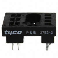 TE Connectivity Potter & Brumfield Relays - 27E342 - SOCKET DP-2P IN LINE R10 SERIES