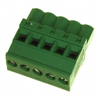 TE Connectivity AMP Connectors - 284040-5 - TERM BLOCK PLUG 5POS 270DEG 5MM