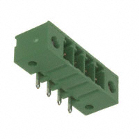 TE Connectivity AMP Connectors - 284541-4 - TERM BLOCK HDR 4POS 90DEG 3.81MM