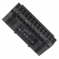 TE Connectivity AMP Connectors - 2-87631-2 - CONN HOUSING 26POS .100 POL DUAL