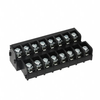 TE Connectivity AMP Connectors - 3-1437663-4 - CONN BARRIER STRP 16CIRC 0.375"