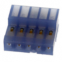 TE Connectivity AMP Connectors - 3-641239-5 - CONN RCPT 5POS MTA100 BLU 30GOLD