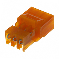 TE Connectivity AMP Connectors - 3-641435-3 - 03P MTA156 CONN ASSY ORNG
