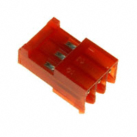 TE Connectivity AMP Connectors - 3-644042-3 - CONN RCPT 3POS RED MTA-100 30AU