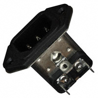 TE Connectivity Corcom Filters - 6609008-8 - PWR ENT RCPT IEC320-C14 PANEL QC