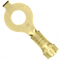 TE Connectivity AMP Connectors - 42037 - CONN RING OVAL 18-22AWG #6 CRIMP
