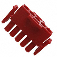 TE Connectivity AMP Connectors - 480763-2 - CONN U-MNL PLUG 5POS 94V-2 RED