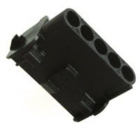 TE Connectivity AMP Connectors - 480764-9 - CONN U-MNL CAP 5POS 94V-2 BLK