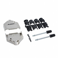 TE Connectivity AMP Connectors - 5-1478762-2 - CONN BACKSHELL 15P METAL 180DEG