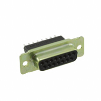 TE Connectivity AMP Connectors - 5205736-7 - CONN D-SUB RCPT 15POS VERT SLDR