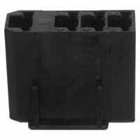 TE Connectivity AMP Connectors - 520987-1 - CONN RCPT HSG 0.25 4POS BLACK
