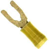 TE Connectivity AMP Connectors - 52432-1 - CONN SPADE TERM 10-12AWG #10 YEL