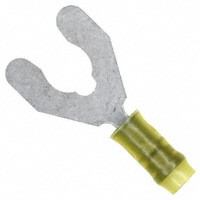 TE Connectivity AMP Connectors - 52925 - CONN SPADE TERM 22-26AWG #8 YEL