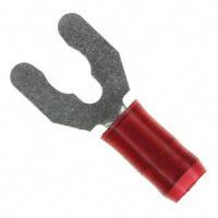 TE Connectivity AMP Connectors - 52930-1 - CONN SPADE TERM 16-22AWG #8 RED