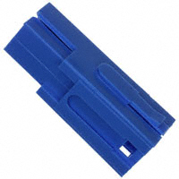 TE Connectivity AMP Connectors - 53884-1 - CONN HOUSING 1POS BLU POWER LOCK