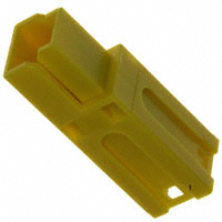 TE Connectivity AMP Connectors - 53894-5 - CONN HOUSING 1POS YEL POWER LOCK