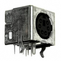 TE Connectivity AMP Connectors - 5749231-1 - CONN MINI DIN RCPT 6POS R/A TIN