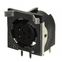 TE Connectivity AMP Connectors - 5786676-1 - CONN DIN RCPT 6POS R/A TIN PCB