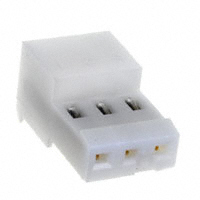 TE Connectivity AMP Connectors - 641191-3 - CONN RCPT 3POS 24AWG WHT MTA-100