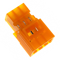 TE Connectivity AMP Connectors - 641435-3 - 03P MTA156 CONN ASSY ORNG