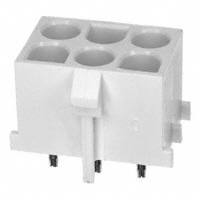 TE Connectivity AMP Connectors - 643424-1 - CONN HEADER 6POS VERT .250 TIN