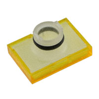 TE Connectivity ALCOSWITCH Switches - 64T4 - LENS SET RECT YELLOW 3PCS