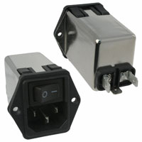 TE Connectivity Corcom Filters - 6EC2 - PWR ENT RCPT IEC320-C14 PANEL QC