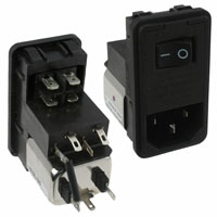 TE Connectivity Corcom Filters - 6EDL1SC - PWR ENT MOD RCPT IEC320-C14 PNL