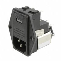 TE Connectivity Corcom Filters - 6609123-5 - PWR ENT MOD RCPT IEC320-C14 PNL
