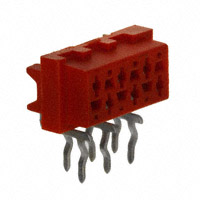 TE Connectivity AMP Connectors - 7-215460-6 - CONN FMALE-ON-BRD 6POS R/A T/H