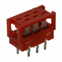 TE Connectivity AMP Connectors - 7-215570-6 - CONN PADDLEBRD 6POS VERT 28AWG