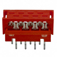 TE Connectivity AMP Connectors - 7-215570-8 - CONN PADDLEBRD 8POS VERT 28AWG