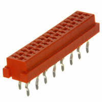 TE Connectivity AMP Connectors - 8-215079-6 - CONN FMALE-ON-BRD 16POS VERT T/H