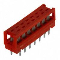 TE Connectivity AMP Connectors - 8-215570-4 - CONN PADDLEBRD 14POS VERT 28AWG