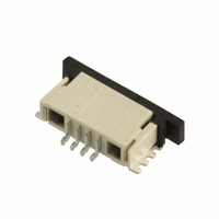 TE Connectivity AMP Connectors - 84952-4 - CONN FPC BOTTOM 4POS 1.00MM R/A