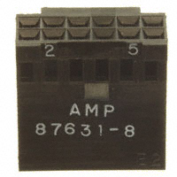 TE Connectivity AMP Connectors - 87631-8 - CONN HOUSING 12POS .100 POL DUAL