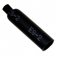 TE Connectivity Raychem Cable Protection - ES-CAP-NO.2-B9-0-35MM - HEATSHRINK END CAP 7.4MM BLK