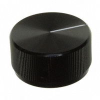 TE Connectivity ALCOSWITCH Switches - KLN1250B1/4 - SWITCH KNOB STRAIGHT 1.252" BLK