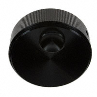 TE Connectivity ALCOSWITCH Switches - KN1751BS1/4 - SWITCH KNOB STRAIGHT 1.75" BLACK