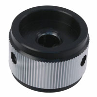 TE Connectivity ALCOSWITCH Switches - KN900AB1/4 - SWITCH KNOB STRGHT0.949"NTRL-BLC