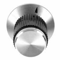 TE Connectivity ALCOSWITCH Switches - KNS501BA1/4 - SWITCH KNOB STRAIGHT .50" KNS