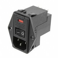 TE Connectivity Corcom Filters - 8-6609955-8 - PWR ENT MOD RCPT IEC320-C14 PNL