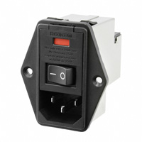 TE Connectivity Corcom Filters - 2-6609104-9 - PWR ENT MOD RCPT IEC320-C14 PNL