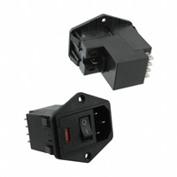 TE Connectivity Corcom Filters - 6609929-7 - PWR ENT MOD RCPT IEC320-C14 PNL